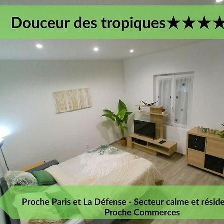 *Douceur Des Tropiques*Parisis Appartement Argenteuil Buitenkant foto