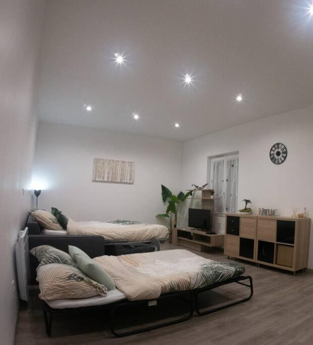 *Douceur Des Tropiques*Parisis Appartement Argenteuil Buitenkant foto